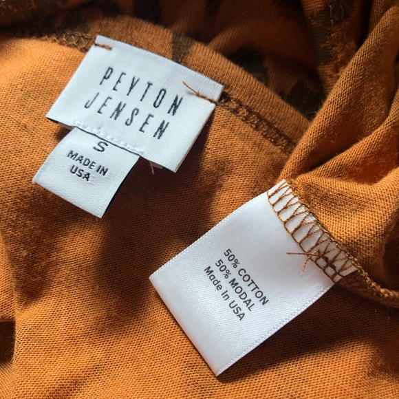 Peyton Jensen Evereve Cheetah Print Tank Top - Picture 7 of 9